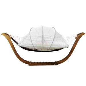 گهواره سنتی پشه بنددار سرخ پوستی