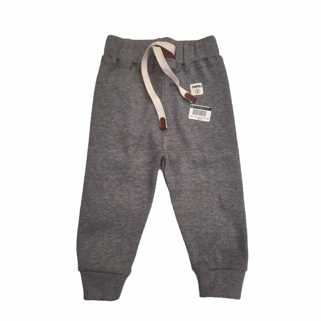 شلوار اسلش کبریتی رنگ طوسی پر رنگ